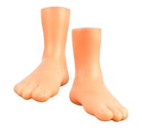 Feet Finger Puppets,Cat Interactive Toys - Funny Tiny Fake Feet, Cute Little Feet for Fingers, Cat Teaser Props for Indoor Cats