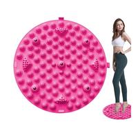 Feet Massage Point Pad - Wipe-Clean Ergonomic,Round Massage Point Pad for Feet - for Bedroom Bathroom Living Room Dorm Long Sitting People Elderly Women Men Adults