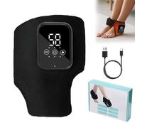 Feet Massager, Cordless Foot Ankle Massager, Easy to Clean and Operate Quietly for Use While Watching TV, Reading Or Working(A-Black*1)