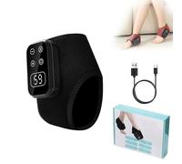 Feet Massager, Cordless Foot Ankle Massager, Easy to Clean and Operate Quietly for Use While Watching TV, Reading Or Working(C-Black*1)