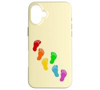Feet Pride Diversity Inclusion Case for iPhone 16 Plus