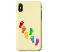 Feet Pride Diversity Inclusion Case for iPhone X/XS