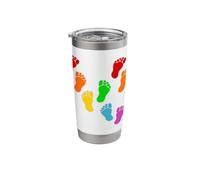 Feet Pride Diversity Inclusion Stainless Steel Insulated Tumbler