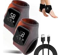 Feet Relief Massager, Triple Method Heated Foot Massager for Neuropathy (2 Pcs * Gray)