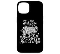 Feet sore heart full hair a mess Case for iPhone 13