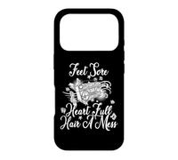 Feet sore heart full hair a mess Case for iPhone 17 Pro