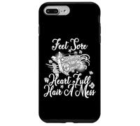 Feet sore heart full hair a mess Case for iPhone 7 Plus/8 Plus