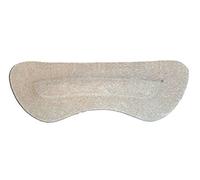 Feet Treat Suede Heel Grips - 1 Pair (Self Adhesive) Grey
