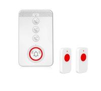 FEETER Panic Button 4G SIM SOS Emergency Call Alarm GSM Voice Phone for Seniors Elderly Kids Distress Help Pager