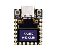 FEETER RP2350 Mini Development Board Featuring 0.42 Inch OLED Display RISC-V Architecture Low Power Consumption C