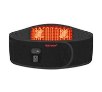 FEETMOR Heated Waist Belt, Cordless Heating Pad for Low Back Electrical Heating Rechargeable Battery Powered