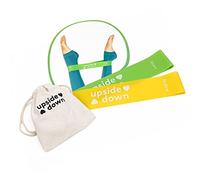 FeetUp® Resistance Bands I Activate Hidden Muscles & Core Strength I Natural Rubber I Two Resistance Levels I Must-Have for Any Workout