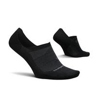 Feetures Elite Invisible Socks - Anti-Slip Sport Sock Liner with Targeted Compression - Black, S (1 Pair)