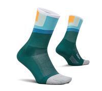 Feetures Elite Light Cushion Mini Crew Breezy Court Small