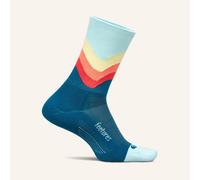 Feetures Elite Light Cushion Mini Crew Running Socks S UK2-4.5