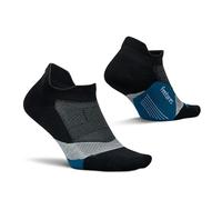 Feetures Elite Light Cushion No Show Tab Socks Unisex, Black Ocean, M