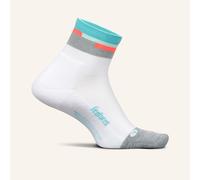 Feetures Elite Light Cushion Quarter Running Socks L UK8-11