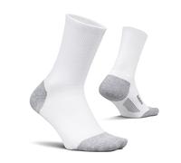Feetures Elite Max Cushion Mini Crew White Medium
