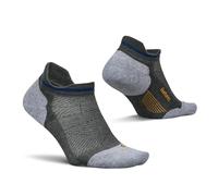 Feetures Elite Max Cushion No Show Tab Women's Sock, Iron Gasket, L