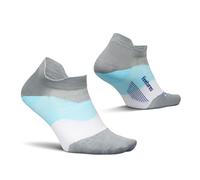 Feetures Elite Ultra Light Cushion Ankle Socks - Sport Sock with Targeted Compression - Gray Sky, M (1 Pair)