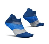 Feetures Elite Ultra Light Cushion Ankle Socks - Sport Sock with Targeted Compression - Navy Mist, M (1 Pair)