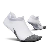 Feetures Elite Ultra Light No Show Tab White Extra Large