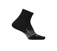 Feetures Elite Ultra Light Quarter Socks, Black - L