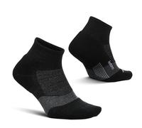 Feetures Merino 10 Cushion Quarter Charcoal Large