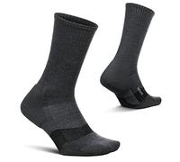 Feetures Merino 10 Max Cushion Crew Gray Medium