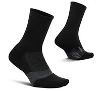 Feetures Merino 10 Max Cushion Mini Crew Black Medium