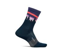 Feetures Trail Max Cushion Mini Crew Running Socks S UK2-4.5