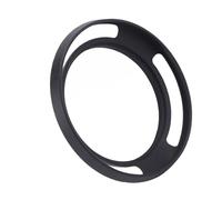 Feezroun 52mm Metal Hollow Lens Hood for 15-45mm Lens | Thin -slim camera shade, blocks stray light for wide-angle, lightweight aluminum alloy construction, front from, fits X