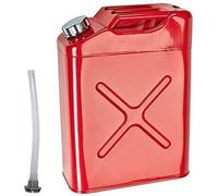 FEFE® 20L 5 Gallon Steel Fuel Gasoline Petrol Diesel Jerry Can Tank Container Backup (2)
