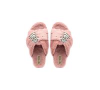 Fefe Nude Luxury Plush Diamanté Embellished Handmade Slipper RETTROSE Nude 5