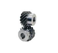 FEFHFKZCZZ 15 Teeth 1M 15T Left Hand and Right Helical Gear Motor Interlaced 45 Degree Left-Handed Gears 8/10mm Hole(1M 15 Teeth 8mm,1pc Right Hand)