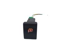 FEFHFKZCZZ 1PC Car Fog Lamp LED Power Radar Mirror Heating Music Switch Button With Connect Wire Fit For VW(Mirror heating)
