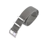 FEFHFKZCZZ 20mm 22mm Nylon Cotton Strap Braid Bracelet Fit For Omega For Seiko For Huawei Watch Gt2/Gt3(Grey,20mm)