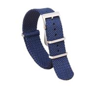 FEFHFKZCZZ 20mm 22mm Nylon Cotton Strap Braid Bracelet Fit For Omega For Seiko For Huawei Watch Gt2/Gt3(Blue,20mm)