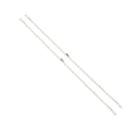 FEFHFKZCZZ 2pcs LED Backlight Strip Fit For SamsungTV For UE49RU7100 UN49RU7100 UE49NU7100 UN49NU7100 UA49NU7100(Kit 2pcs For 1 TV)