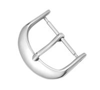 FEFHFKZCZZ 316L Solid Stainless Steel Polished Watch Band Strap Clasp 10 12 14 16 18 20 22mm Clock Accessories(Sliver 14mm)