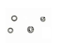 FEFHFKZCZZ 5pcs/lot High Speed Electric Nail Drill Machine Bearing MR148zz MR126zz MR106zz MR28zz MR105ZZ(MR126zz-6x12x4mm)
