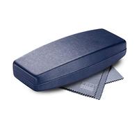 FEFI Hard Case, XL, Midnight Blue, Metal, Silk Look Microfibre Cloth Included