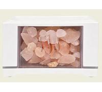 Fefod 2-in-1 Essential Oil Diffuser & Himalayan Salt Lamp, Aromatherapy Diffuser Cool Mist Humidifier with Auto Off Function, 4 Colour Lights, Super Quiet for Bedroom Home Office Yoga Spa, 150ml