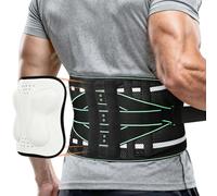 Fefod Back Support Belt for Men Women, Back Brace, 8X Lumbar Support Belt with 3D Pad, Ergonomic Lower Back Support, Breathable Back Brace for Lower Back Pain, Herniated Disc, Sciatica, Scoliosis, M