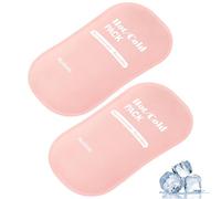 Fefod Hot and Cold Gel Packs Reusable, 2 Pack Ice Pack for Injuries Reusable, Gel Ice Packs for Sports, Soothing Soft Gel for Wisdom Teeth, Headaches, Bruises, Bumps, Swelling, Joint Pain, Muscle Pain