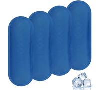 Fefod Hot and Cold Gel Packs Reusable, 4 Pack Ice Pack for Injuries Reusable, Gel Ice Packs for Sports, Soothing Soft Gel for Wisdom Teeth, Headaches, Bruises, Bumps, Swelling, Joint Pain, Muscle Pain