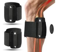 Fefod Sciatica Pain Relief Devices Brace, 1 Pair Brace for Sciatica Relief with Pressure Pads, Sciatic Nerve Brace Acupressure Massage Point for Calf Compression, Lower Back & Hip Pain Relief, Unisex
