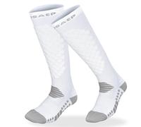 FEFOSAEP Fencing Socks - Advanced Fencing Stockings for Epee Sabre Foil, Gray, Large