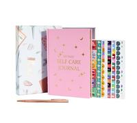 Fegat Self Care Journal Gratitude Journal for Women with 6 Stickers Morning & Night 80 Sheets for 160 Day Mental Health A5 Guided Positive Psychology Guided Personal Daily Planner
