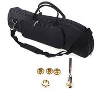 Fegtrty 2 Set : 1 Set 2C 3C 2B 3B Mouthpiece & 1 Set Trumpet Bag with Shoulder Strap Instrument